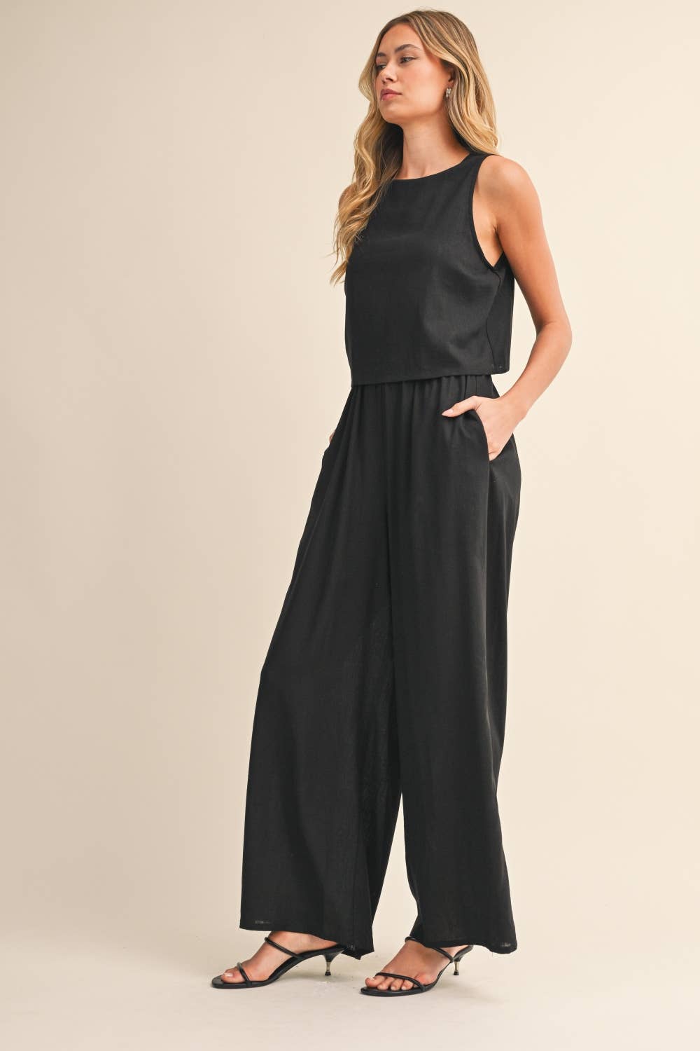 The Amalfi Linen Jumpsuit