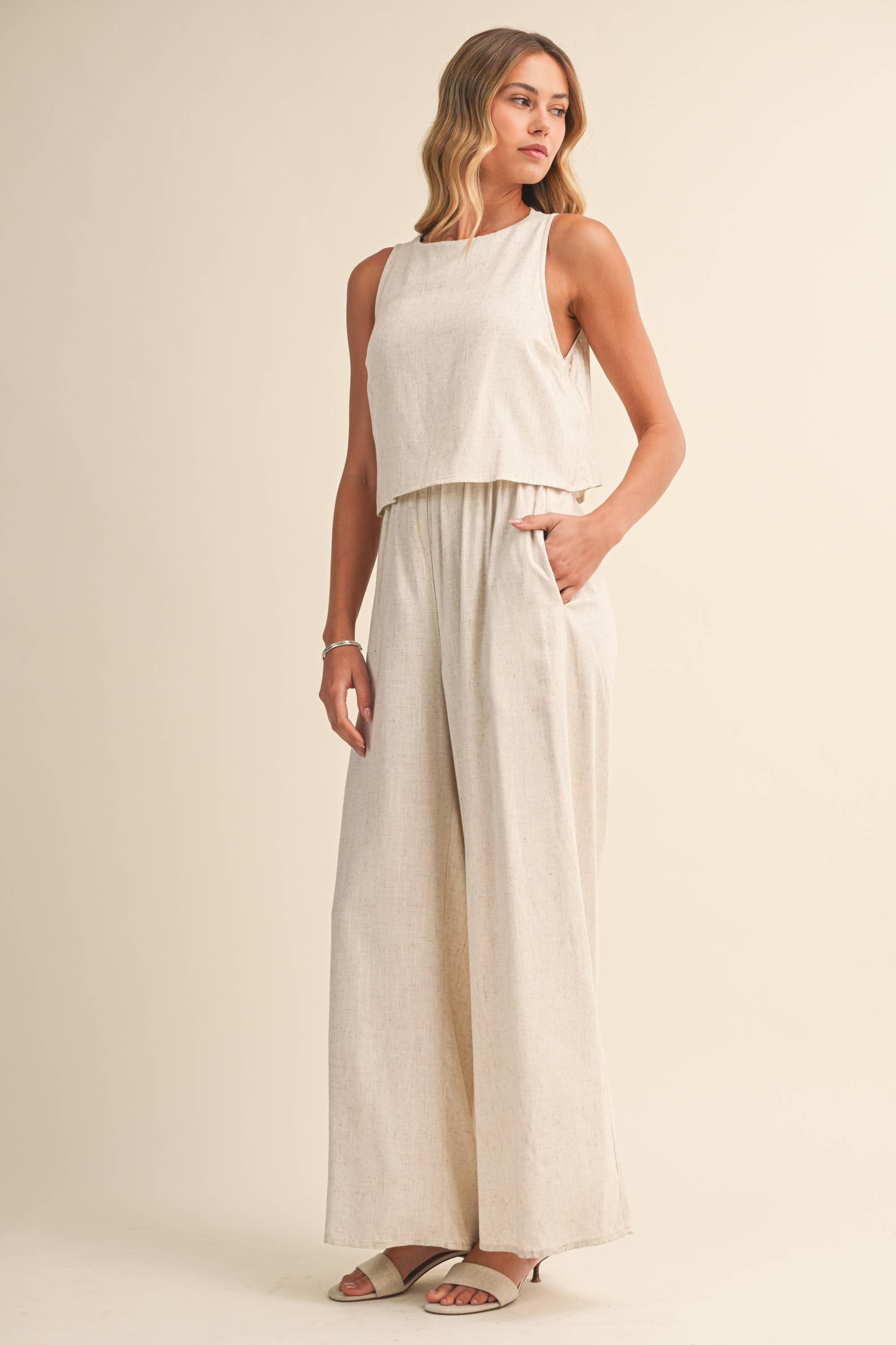 The Amalfi Linen Jumpsuit