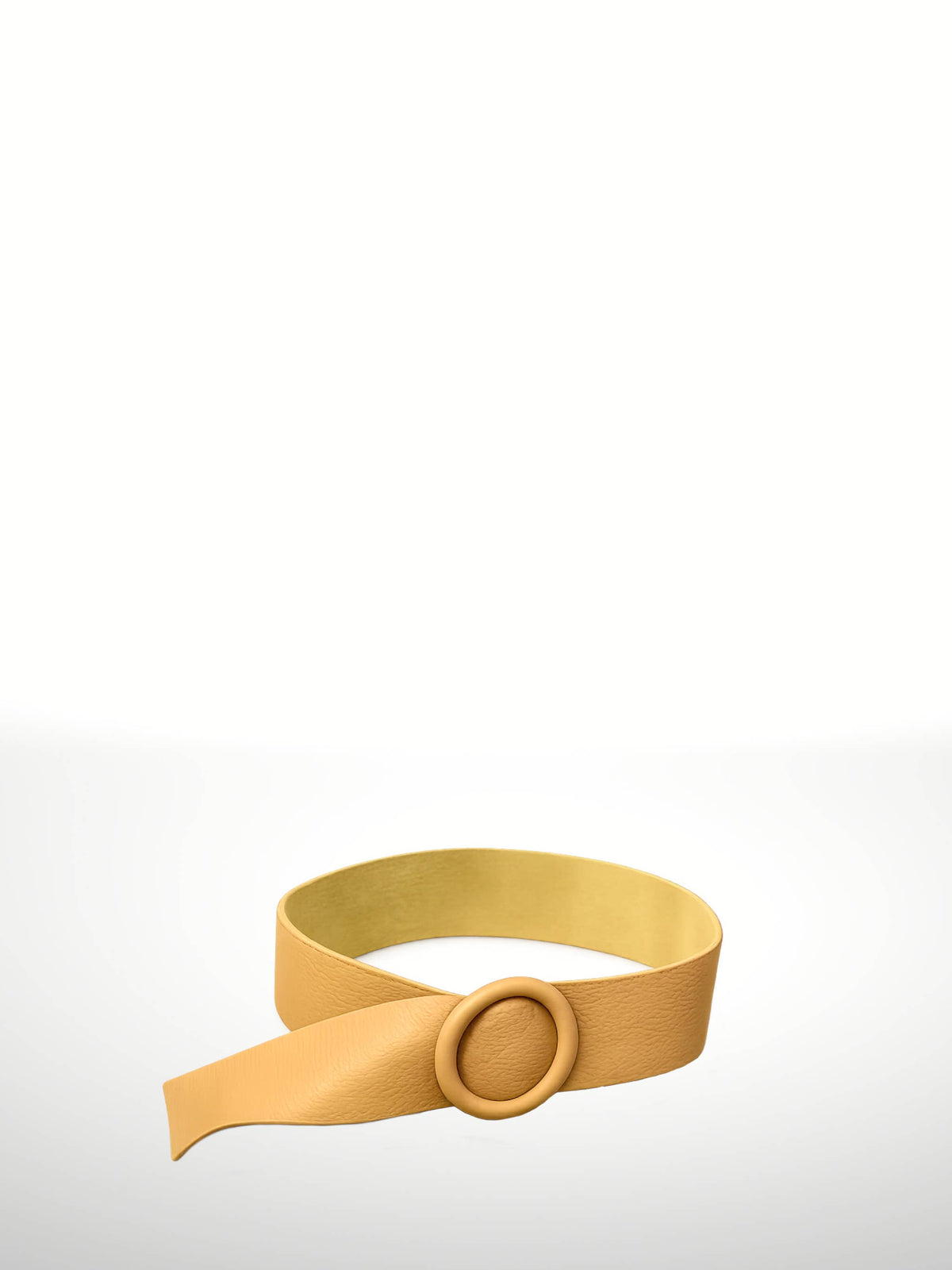 CLAUDIA - Leather belt 220218: Taupe