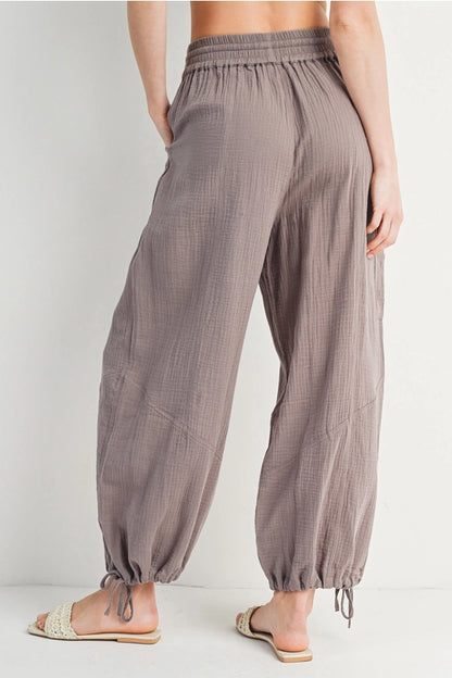 JOGGER HAREM DRAWSTRING PANTS image 2