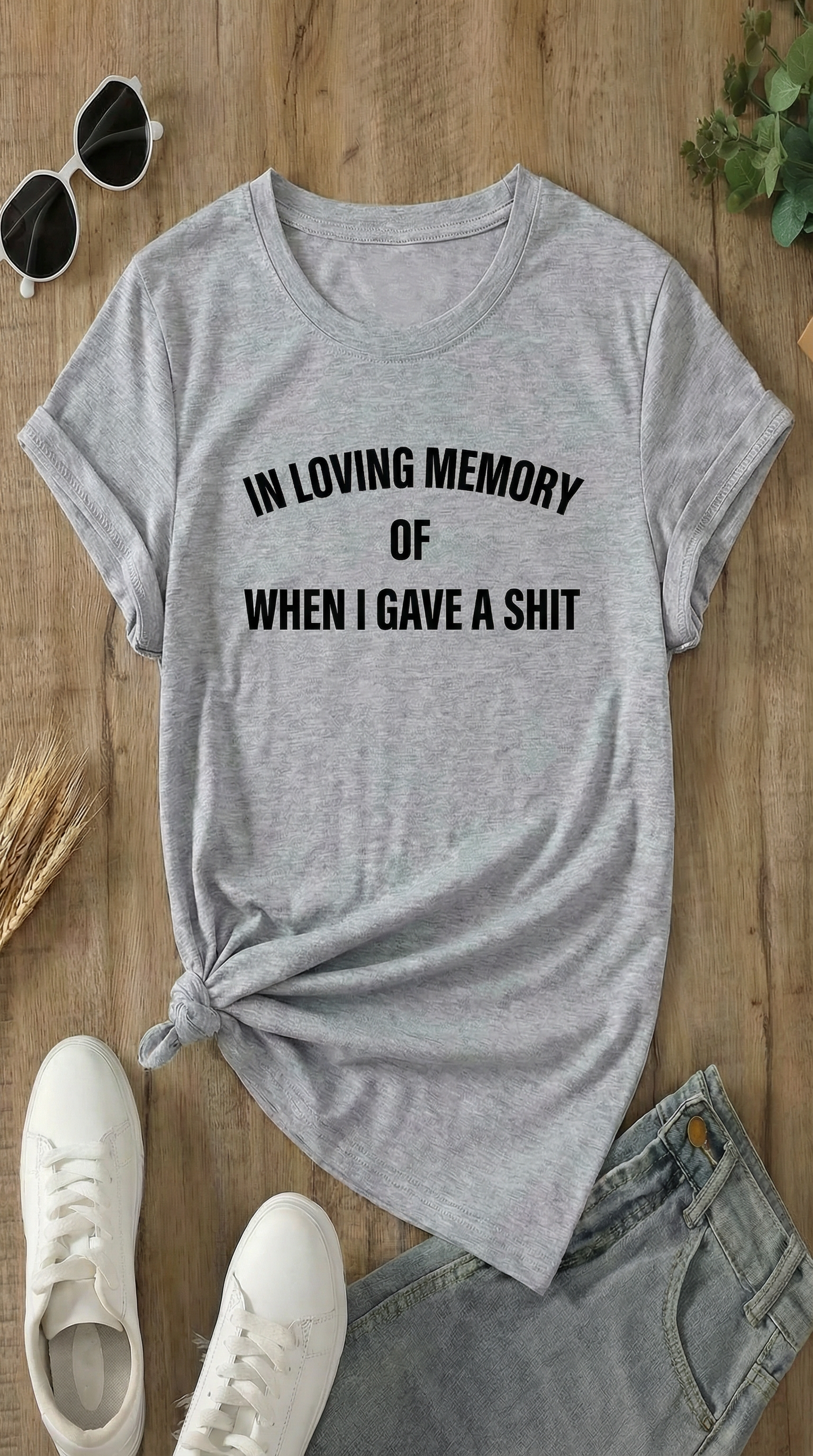 In Loving Memory Of When I Gave A Shit Sweater