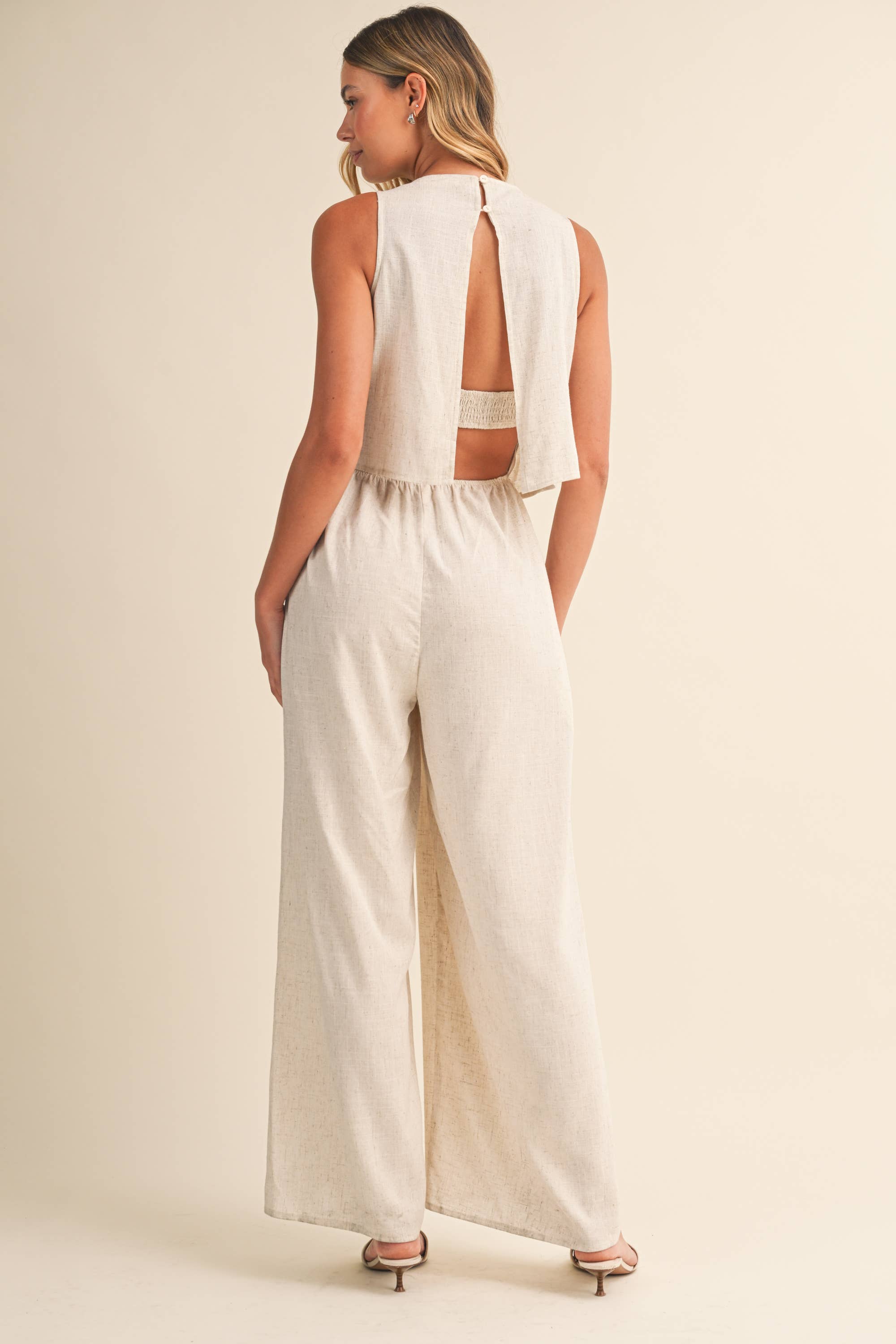 The Amalfi Linen Jumpsuit