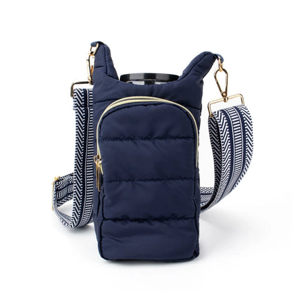 The Capri | Tumbler Carrier Crossbody - Navy image