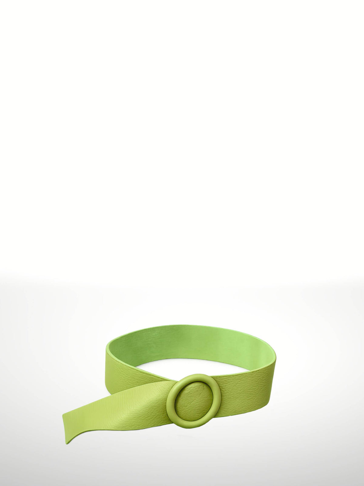 CLAUDIA - Leather belt 220218: Taupe