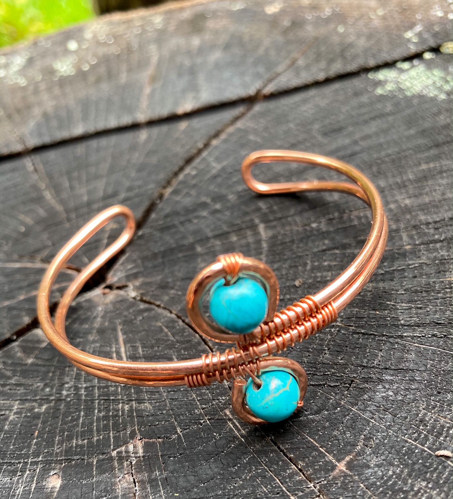 copper wire bracelet